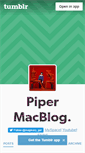 Mobile Screenshot of pipesmacfads.tumblr.com