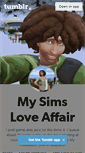 Mobile Screenshot of mysimsloveaffair.tumblr.com