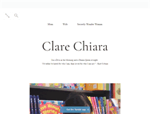 Tablet Screenshot of clarechiara.tumblr.com