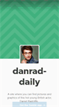 Mobile Screenshot of danrad-daily.tumblr.com