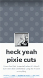 Mobile Screenshot of heckyeahpixiecuts.tumblr.com