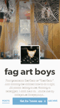 Mobile Screenshot of fagartboys.tumblr.com