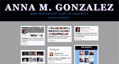 Desktop Screenshot of annamgonzalez.tumblr.com