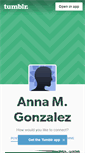 Mobile Screenshot of annamgonzalez.tumblr.com