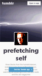 Mobile Screenshot of prefetchingself.tumblr.com