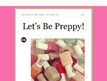 Tablet Screenshot of letsbepreppy.tumblr.com