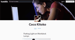 Desktop Screenshot of coco-kitoko.tumblr.com