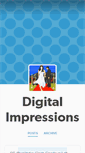 Mobile Screenshot of digitalimpressions.tumblr.com