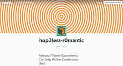 Desktop Screenshot of hop3less-r0mantic.tumblr.com