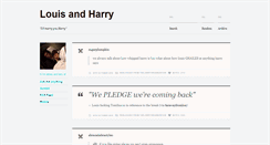 Desktop Screenshot of louislovesharryscarrot.tumblr.com