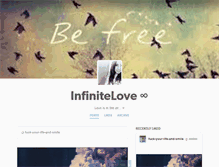 Tablet Screenshot of itsainfinitelove.tumblr.com