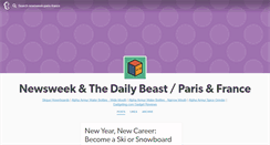 Desktop Screenshot of newsweek-paris-france.tumblr.com