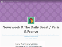 Tablet Screenshot of newsweek-paris-france.tumblr.com