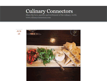 Tablet Screenshot of culinaryconnectors.tumblr.com