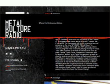 Tablet Screenshot of metalkultureradio.tumblr.com