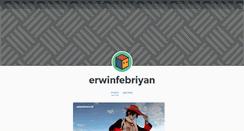 Desktop Screenshot of erwinfebriyan.tumblr.com