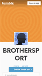 Mobile Screenshot of brothersport.tumblr.com