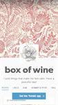 Mobile Screenshot of box-wine.tumblr.com