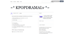 Desktop Screenshot of kpopdramalv.tumblr.com