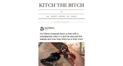 Desktop Screenshot of kitchthebitch.tumblr.com