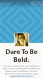 Mobile Screenshot of daretobebold.tumblr.com