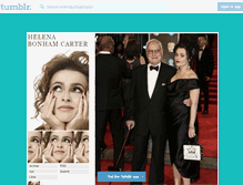 Tablet Screenshot of helenabonhamcarter.tumblr.com