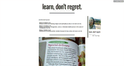 Desktop Screenshot of learndontregret.tumblr.com