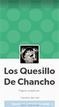 Mobile Screenshot of losquesillodechancho.tumblr.com