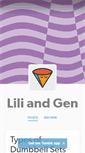 Mobile Screenshot of liliandgen.tumblr.com