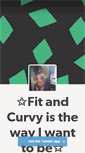 Mobile Screenshot of fitncurvy.tumblr.com