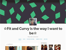 Tablet Screenshot of fitncurvy.tumblr.com