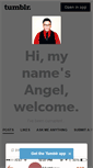 Mobile Screenshot of angeldrummer5950.tumblr.com