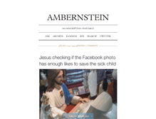 Tablet Screenshot of ambernstein.tumblr.com