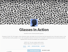 Tablet Screenshot of glassesinaction.tumblr.com