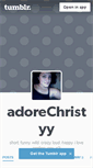 Mobile Screenshot of adorechristyy.tumblr.com