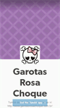 Mobile Screenshot of garotasrosachoque.tumblr.com