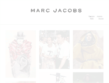 Tablet Screenshot of marcjacobs.tumblr.com