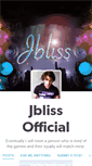 Mobile Screenshot of jblissofficial.tumblr.com