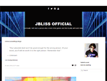 Tablet Screenshot of jblissofficial.tumblr.com