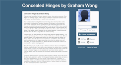 Desktop Screenshot of concealedhinges76.tumblr.com