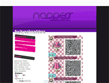Tablet Screenshot of nadders.tumblr.com