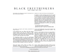 Tablet Screenshot of blackfreethinkers.tumblr.com