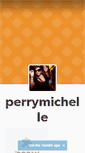 Mobile Screenshot of perrymichelle.tumblr.com
