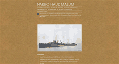 Desktop Screenshot of narrohaudmalum.tumblr.com