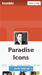 Mobile Screenshot of paradiseicons.tumblr.com