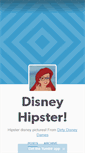 Mobile Screenshot of disneyhipster.tumblr.com