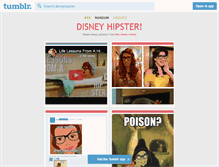 Tablet Screenshot of disneyhipster.tumblr.com