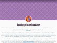 Tablet Screenshot of hubspiration09.tumblr.com