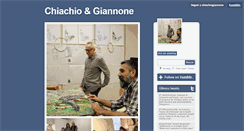 Desktop Screenshot of chiachiogiannone.tumblr.com