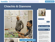 Tablet Screenshot of chiachiogiannone.tumblr.com